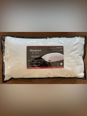 🎉LAST CHANCE🎉BEAUTYREST BLACK Luxurious 20x36 Down And Feather‎ Blend Pillow